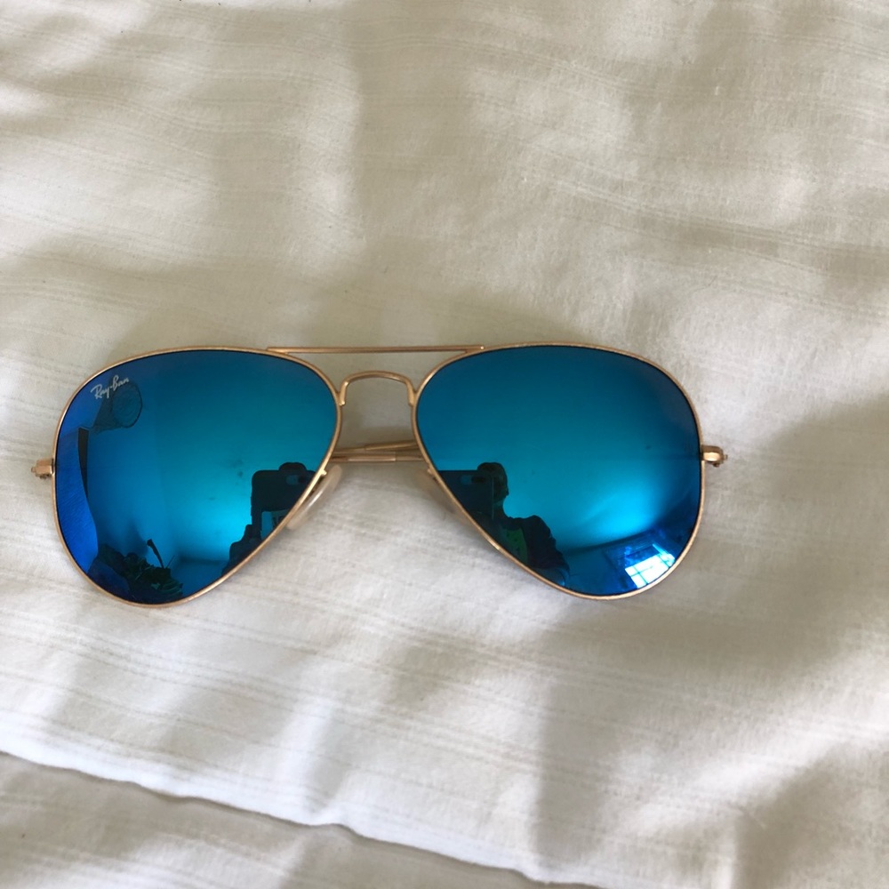 Blue Ray-Ban Sunglasses